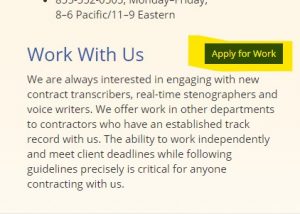 Accutran Global hires transcriptionists online even if you don't have experience.