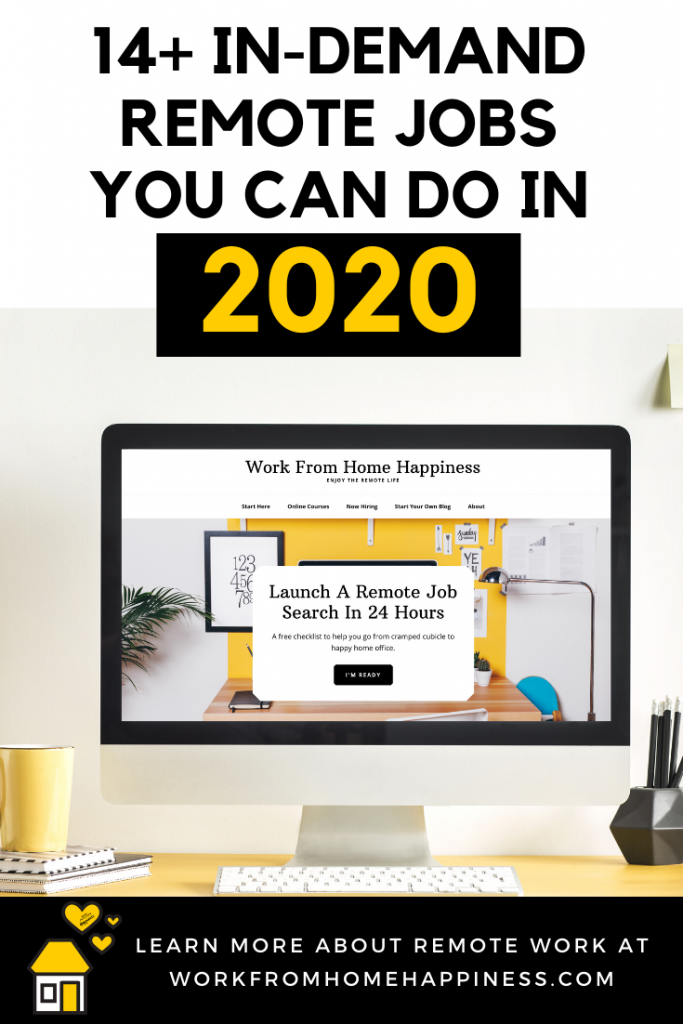 In-Demand Remote Jobs You Can Start in 2020 (and Beyond!)