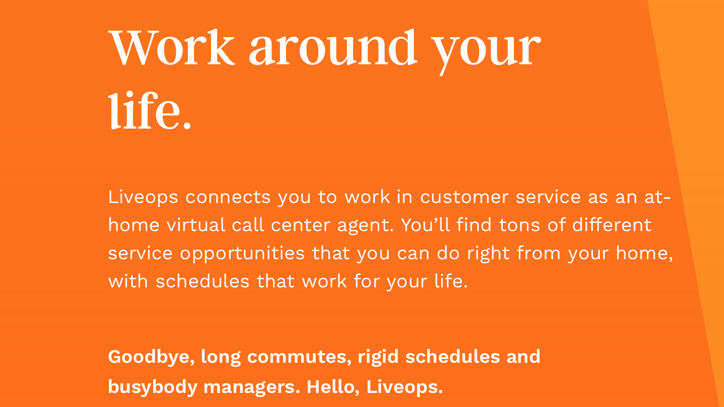 Be your own boss as a LiveOps Independent Agent. Find out what opportunities are available and how you can get in with this set-your-own-schedule remote job! 